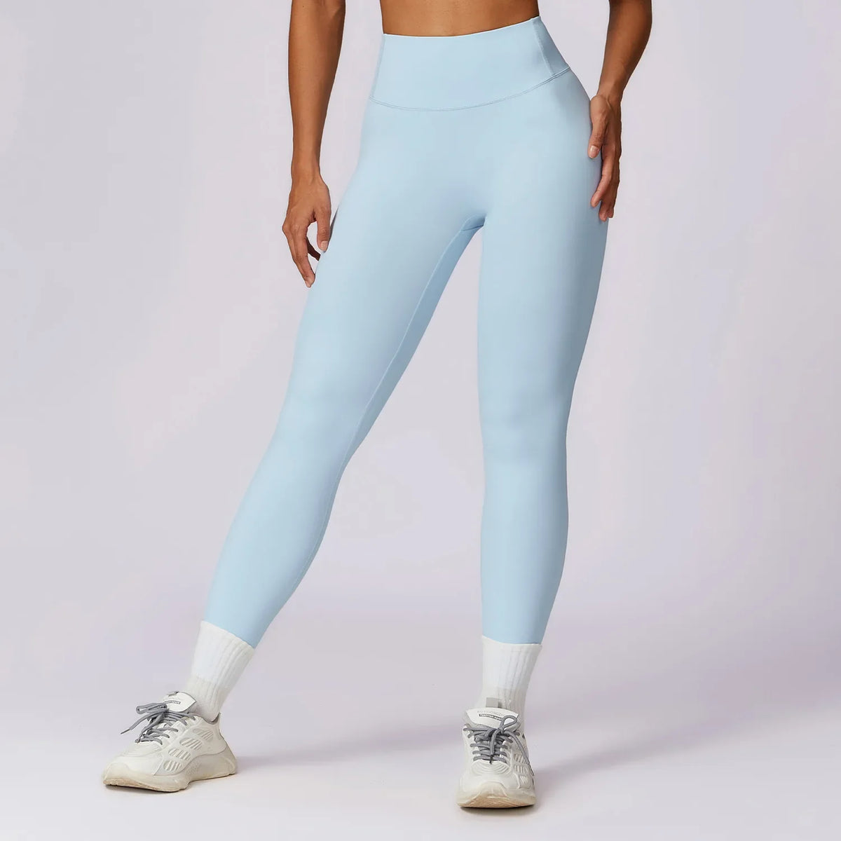 Charcoal High-Waist Training Leggings