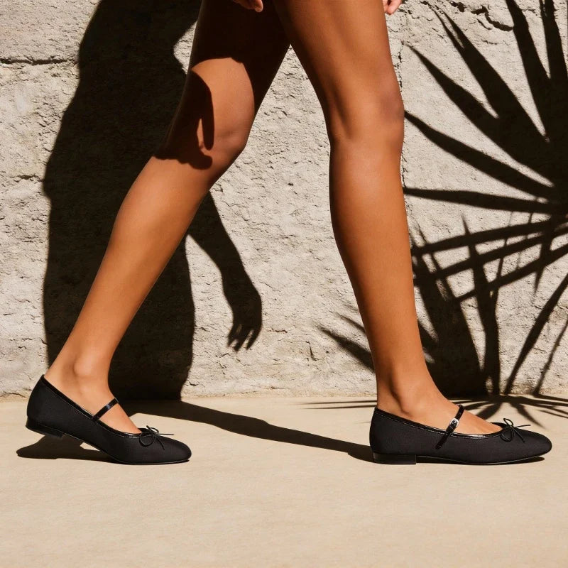 Zephyra T-Strap Ballet Flats