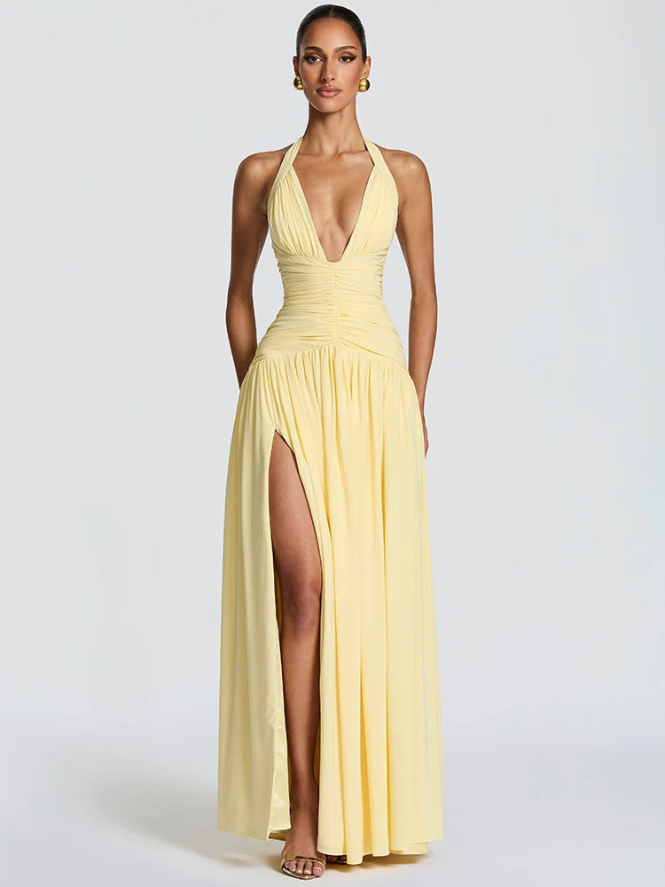 Dlila slite Maxi Dress