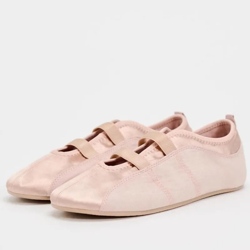 Lumi Silk Ballet Flats