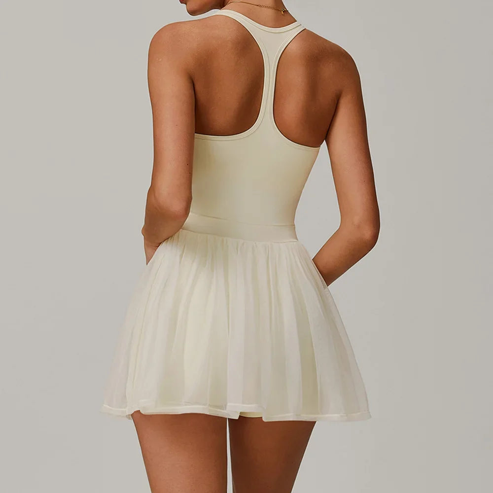 Pistachio Skirted Sport Bodysuit