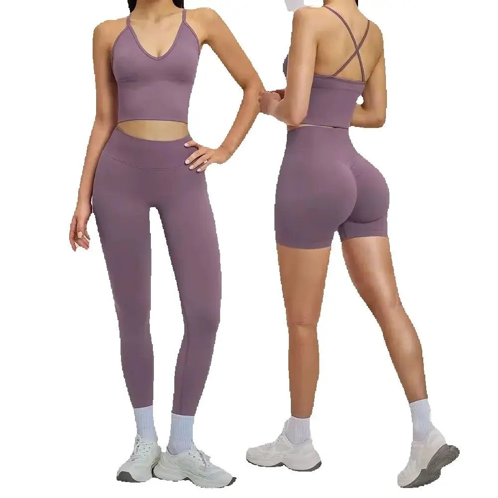 Chocolate Bra and Bottoms Set