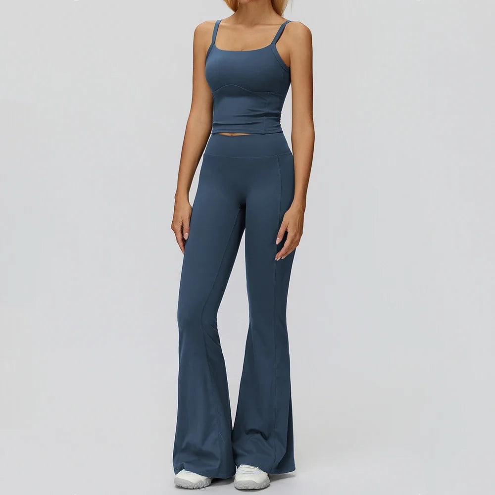 Honey Pilates Top and Bottoms Set