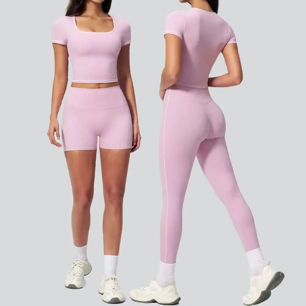Toffee Tee and Bottoms Set