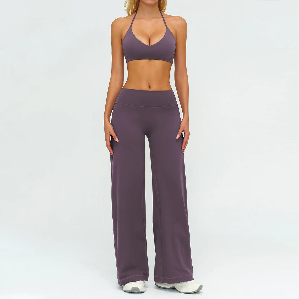 Hazel Halter Top and Wide-Leg Set