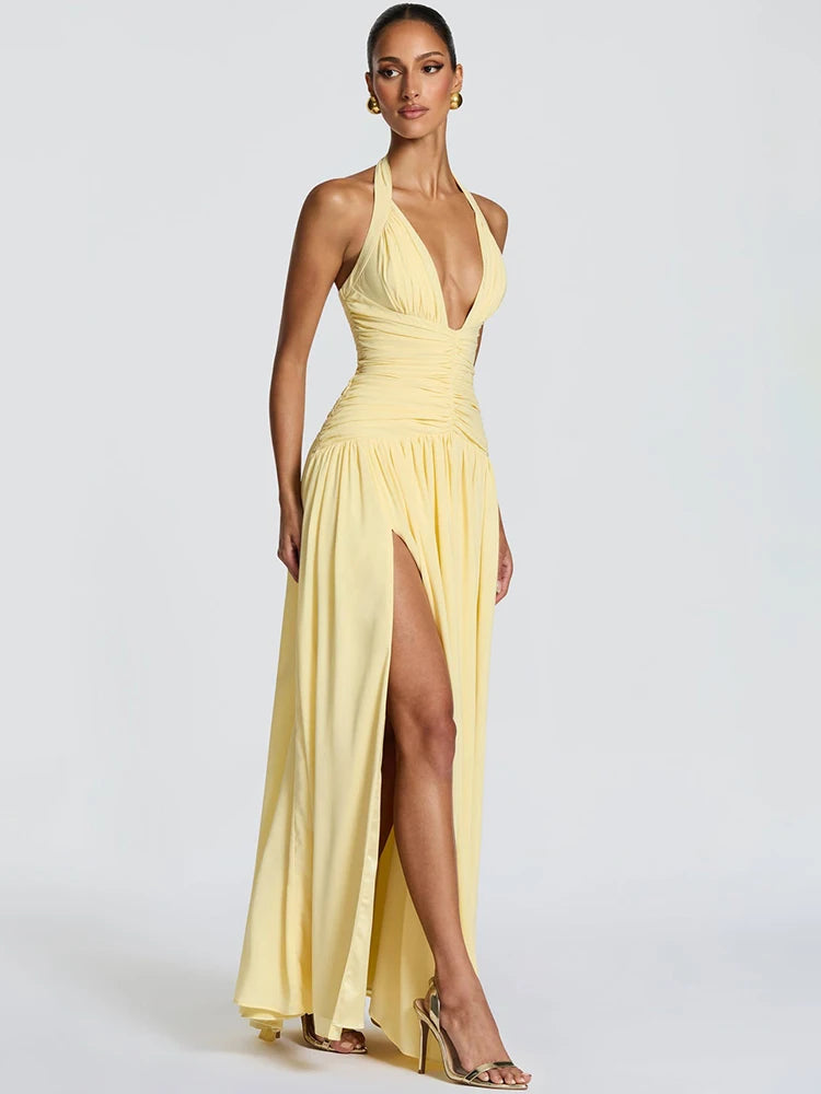 Dlila slite Maxi Dress
