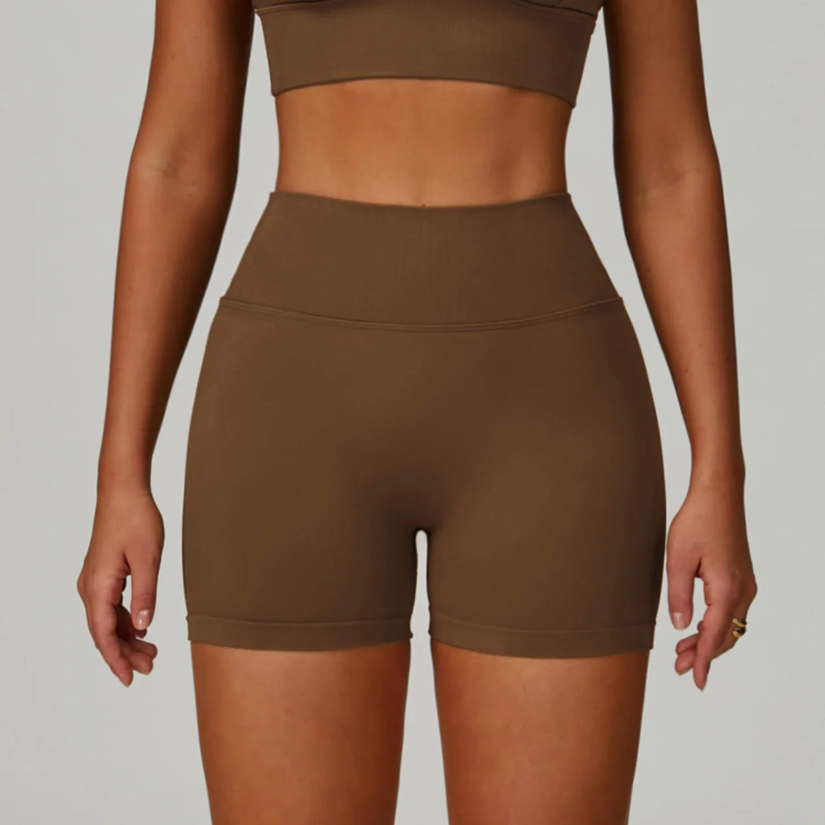 Coralie Breathable High-Waist Shorts