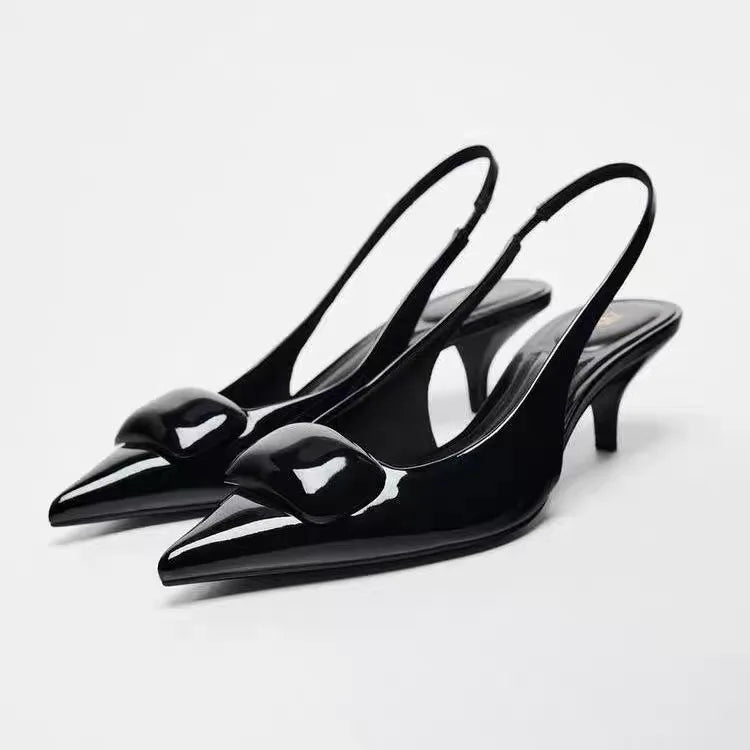 Ivy Pointed Heeled Sandals