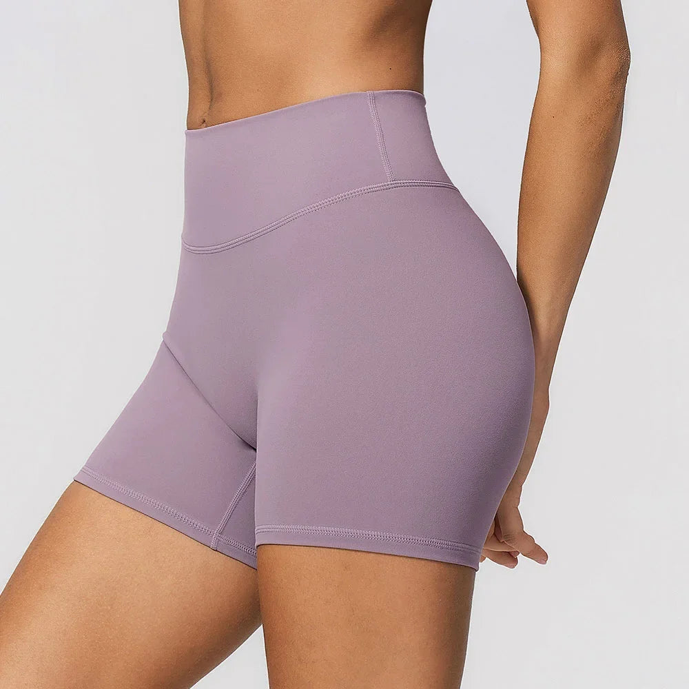 Sage High-Waist Cycling Shorts