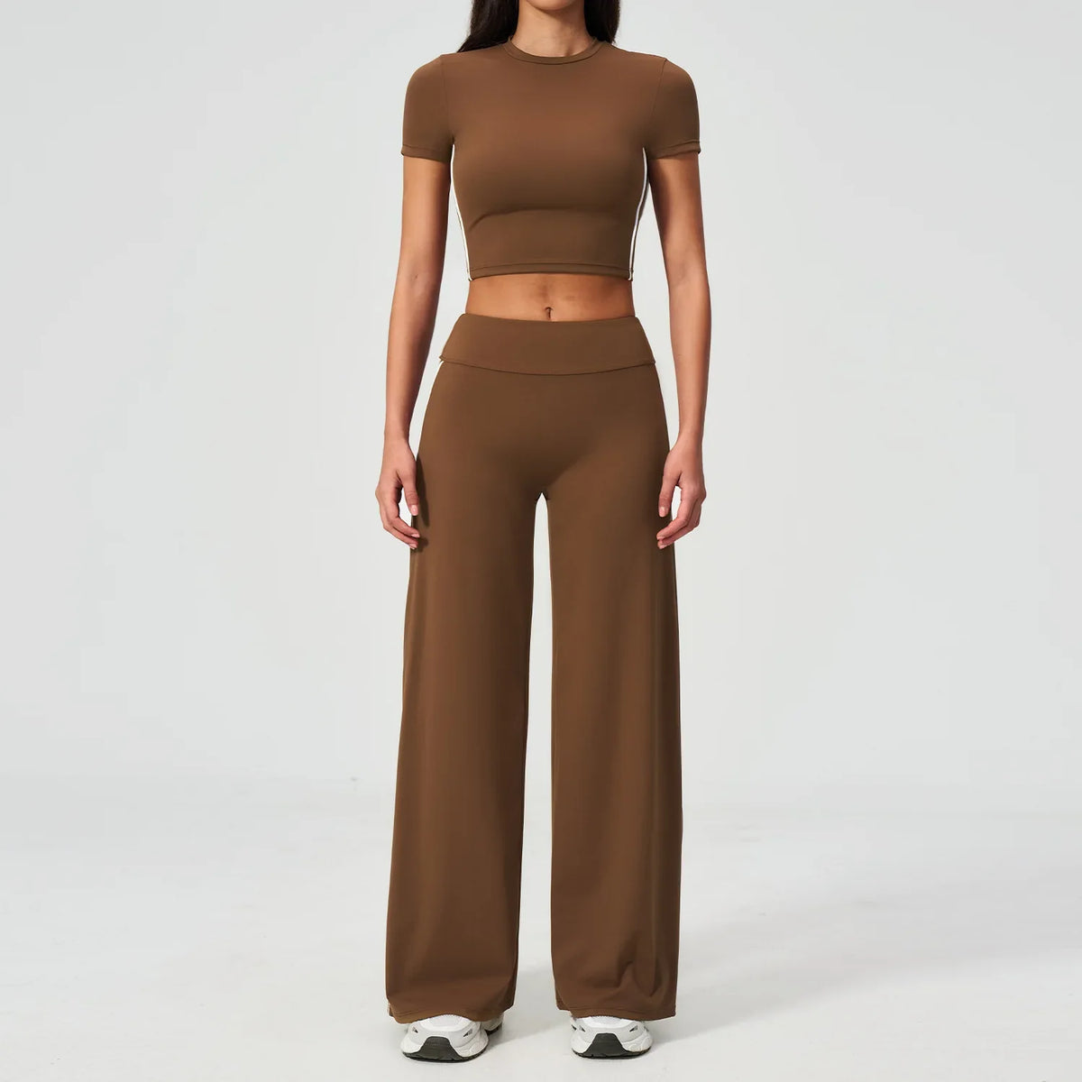 Camel Tee and Bottoms Training Set