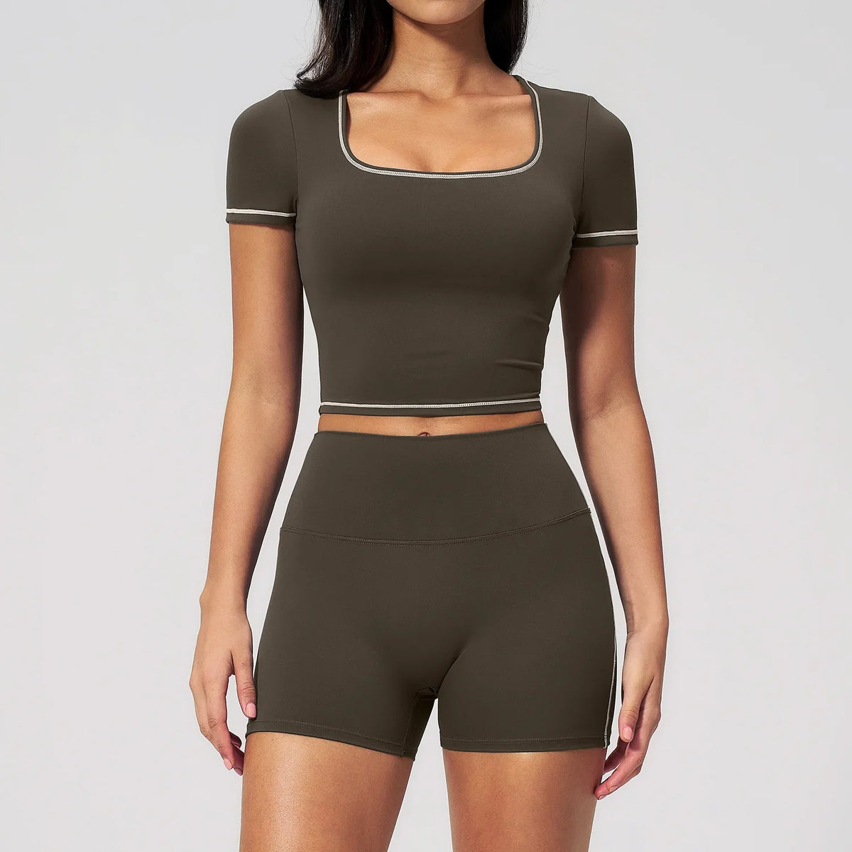 Toffee Tee and Bottoms Set