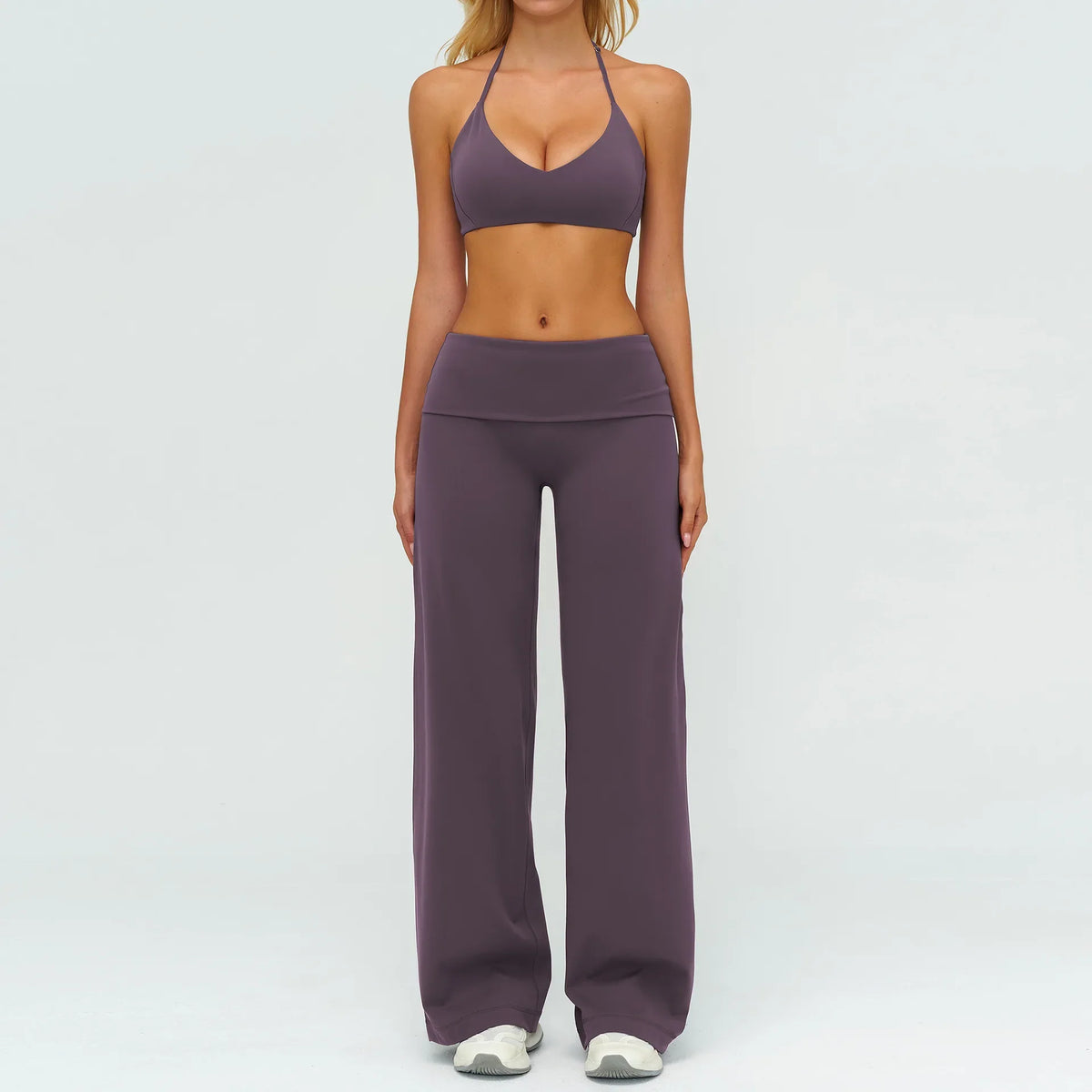 Hazel Halter Top and Wide-Leg Set
