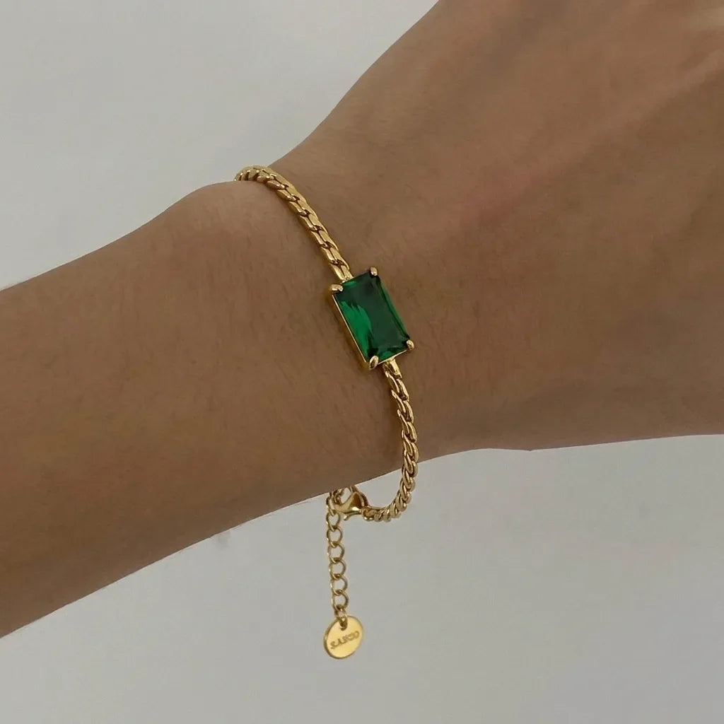 Mist Geometric Bar Bracelet