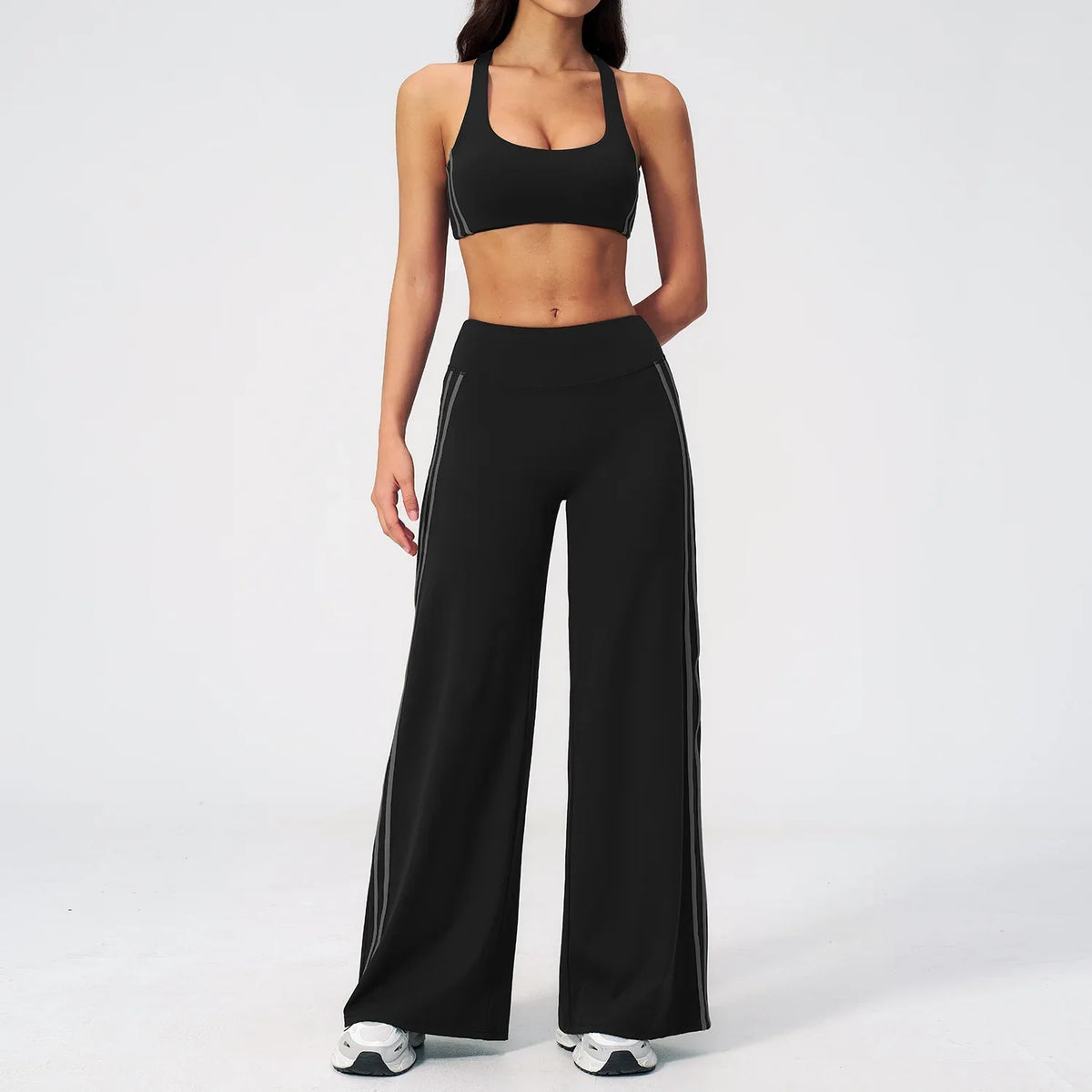 Espresso Capri and Leggings Sport Set