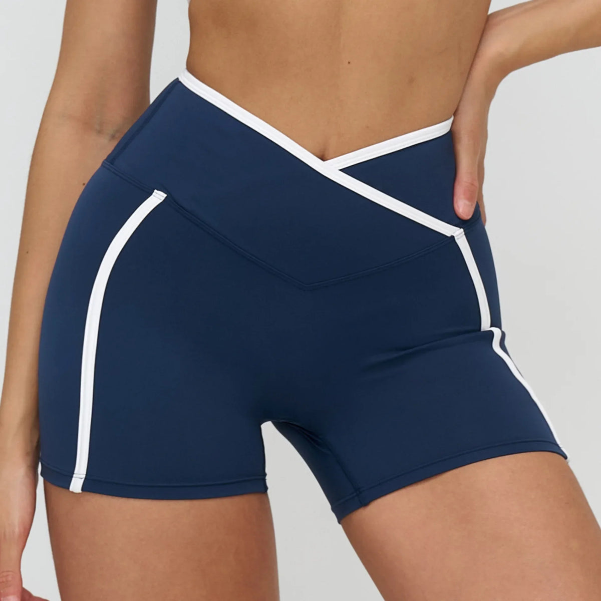 Cherry High-Rise Training Shorts