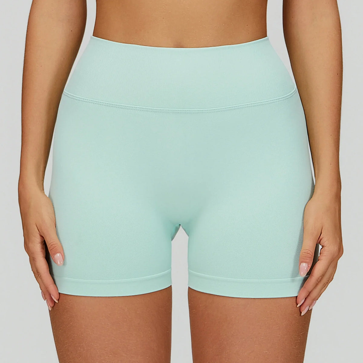 Coralie Breathable High-Waist Shorts