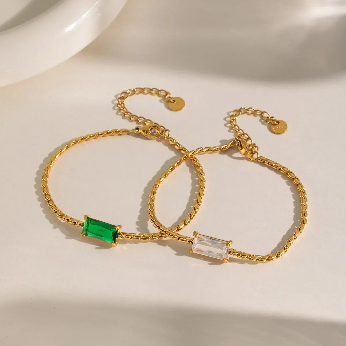 Mist Geometric Bar Bracelet