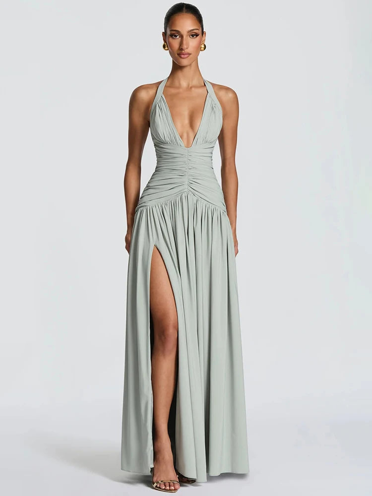 Dlila slite Maxi Dress