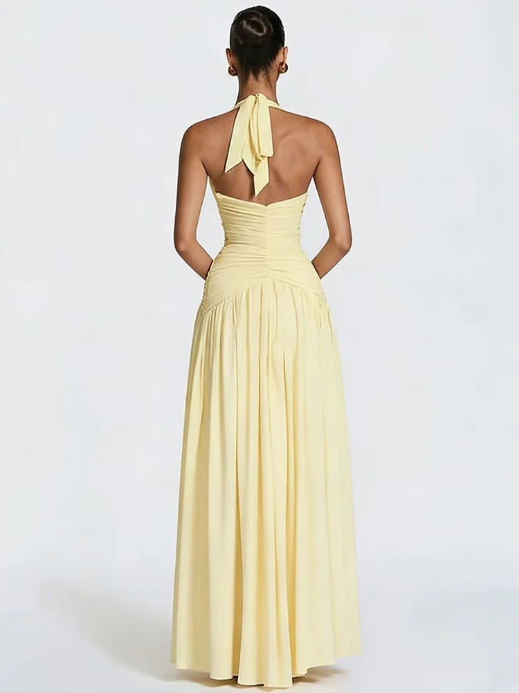 Dlila slite Maxi Dress