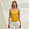 Onyx Open-Back Crop Top
