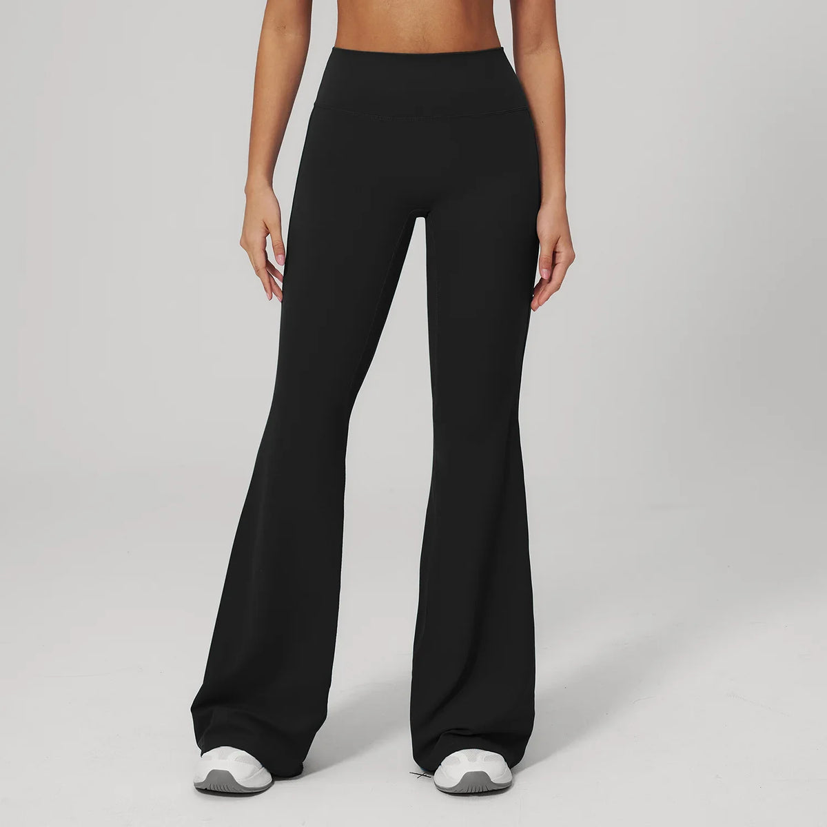 Sand High-Waist Flared Yoga Pants
