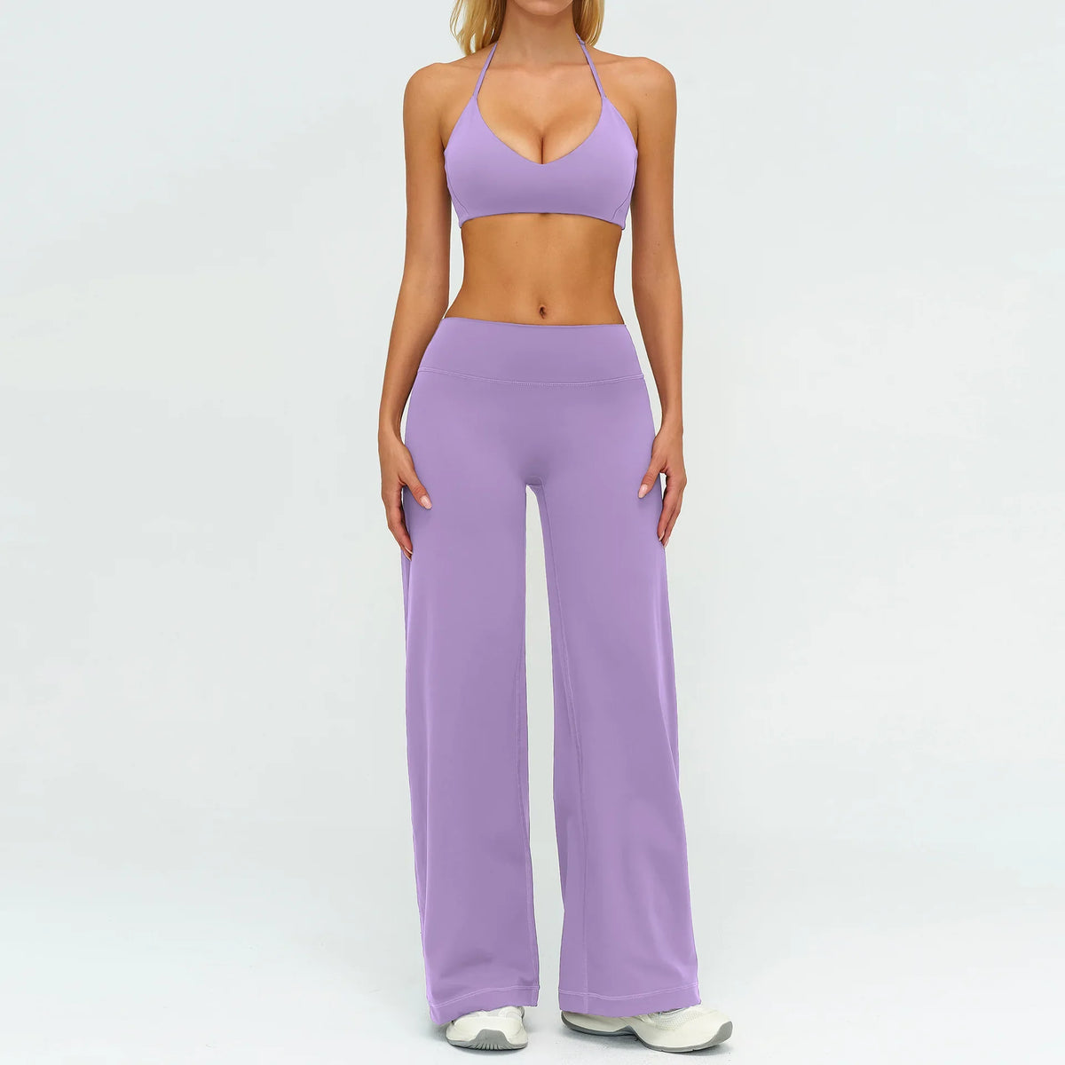 Hazel Halter Top and Wide-Leg Set