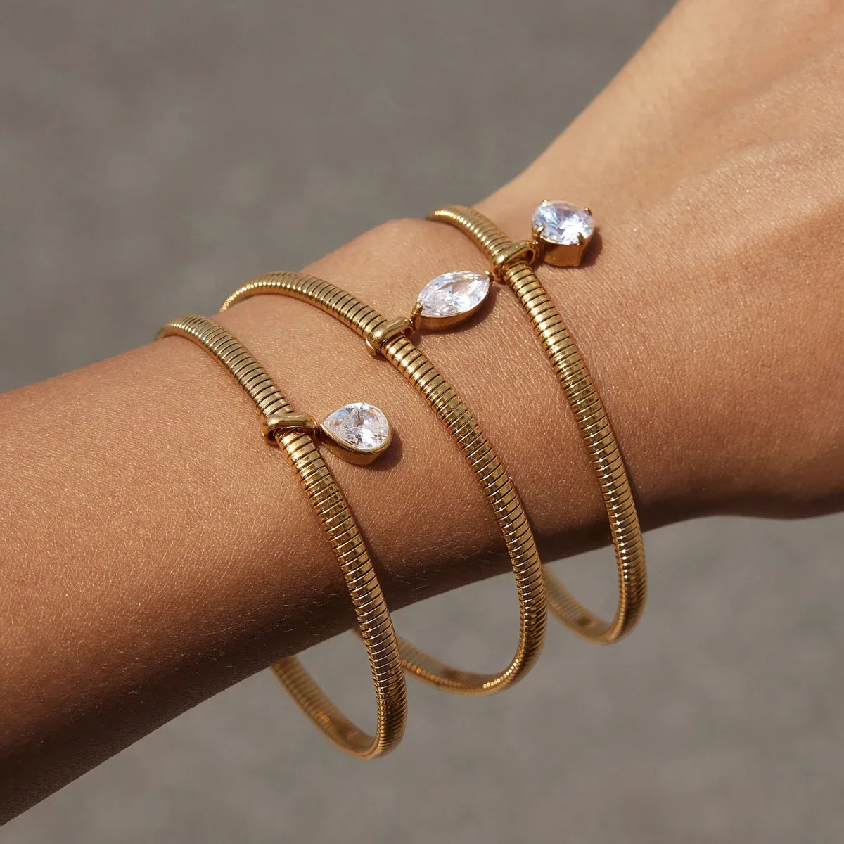 Ivory Snake Chain Bracelet