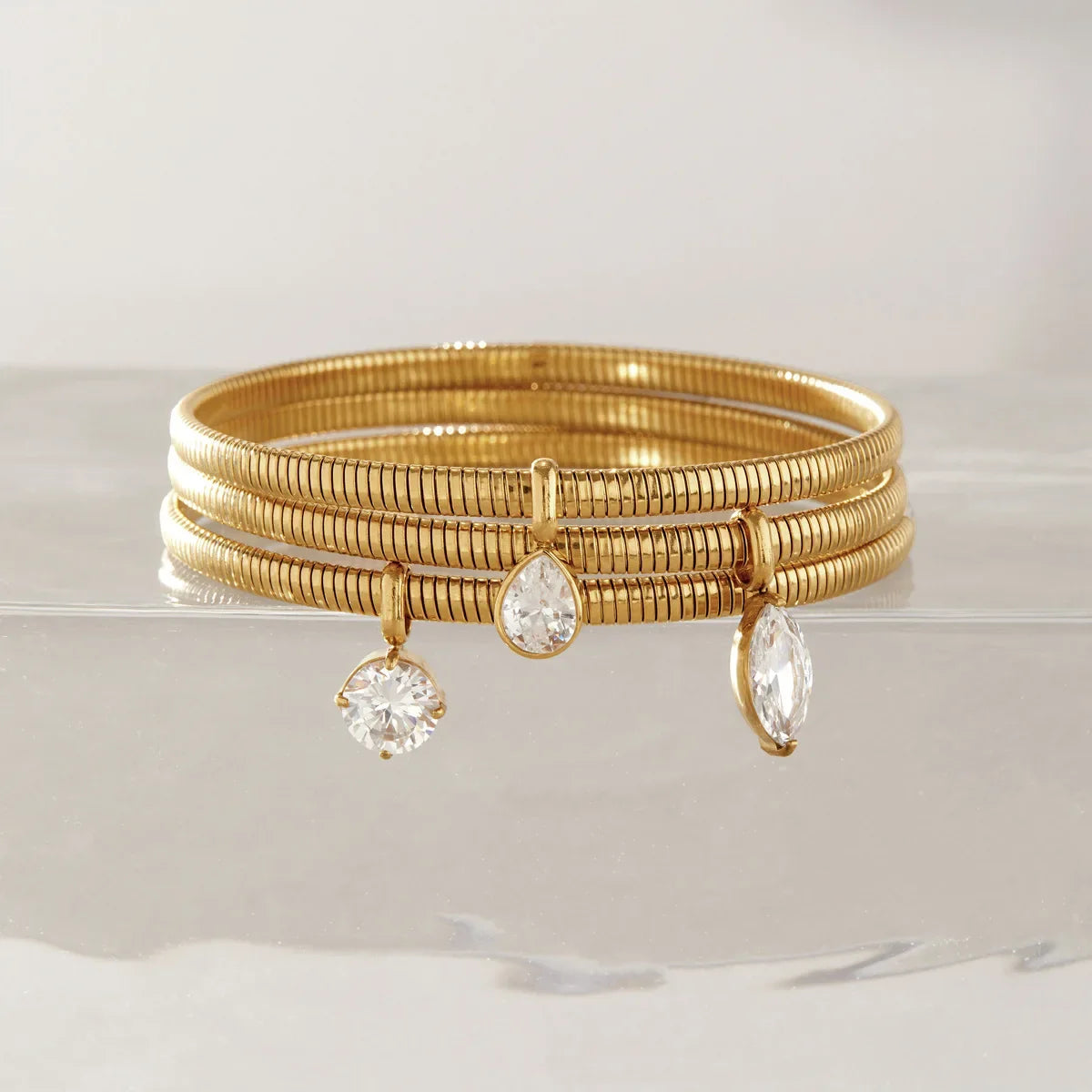 Ivory Snake Chain Bracelet