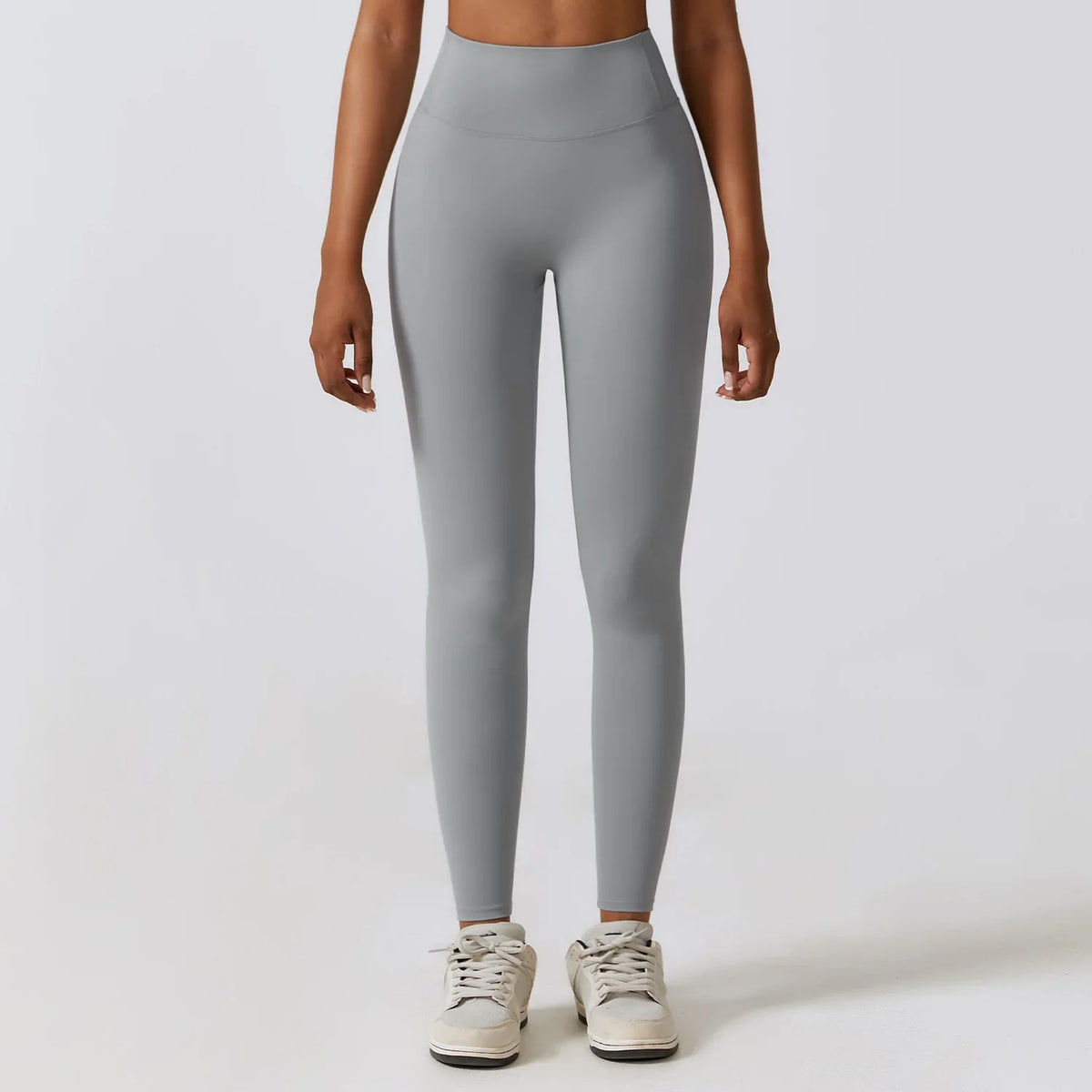 Charcoal High-Waist Training Leggings