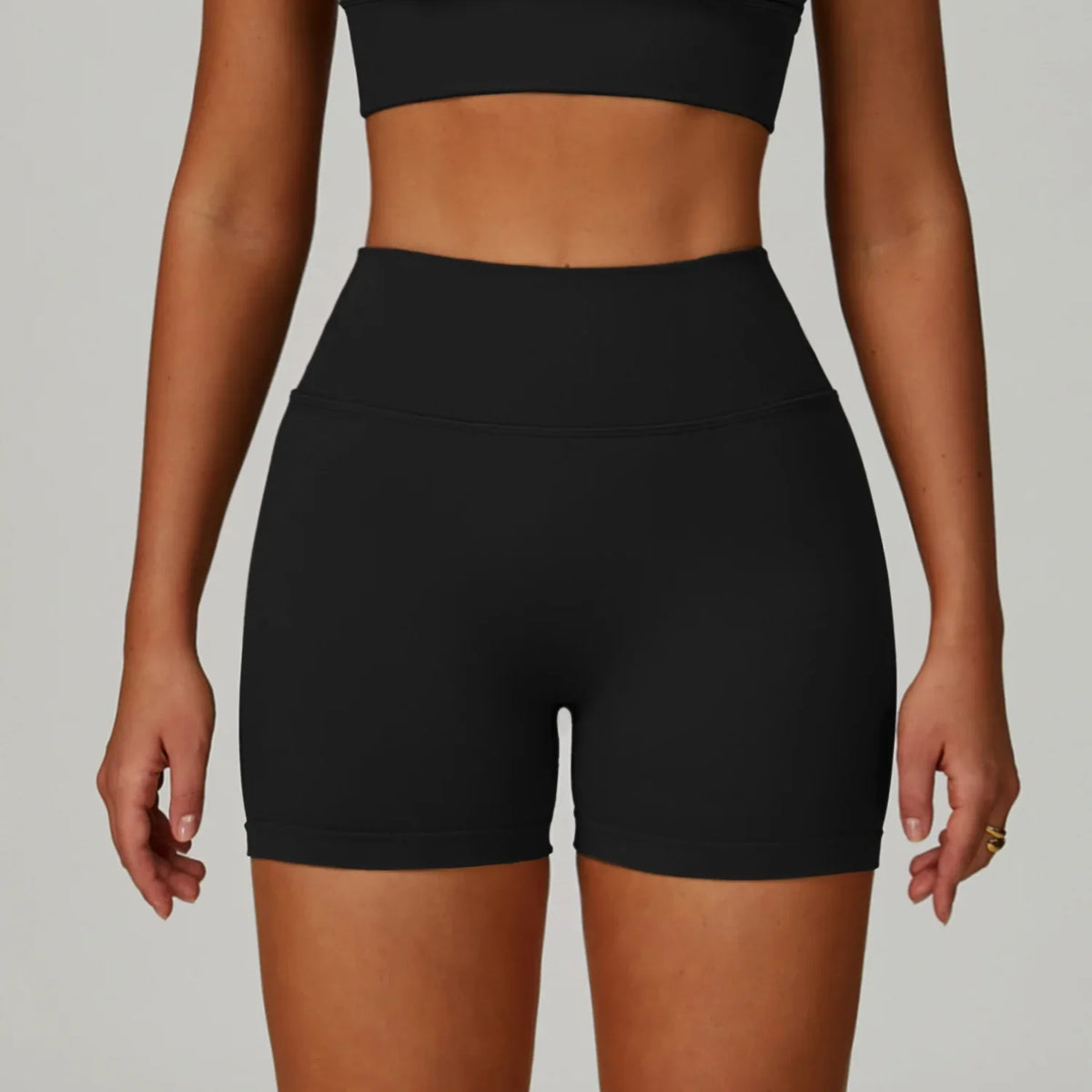Coralie Breathable High-Waist Shorts