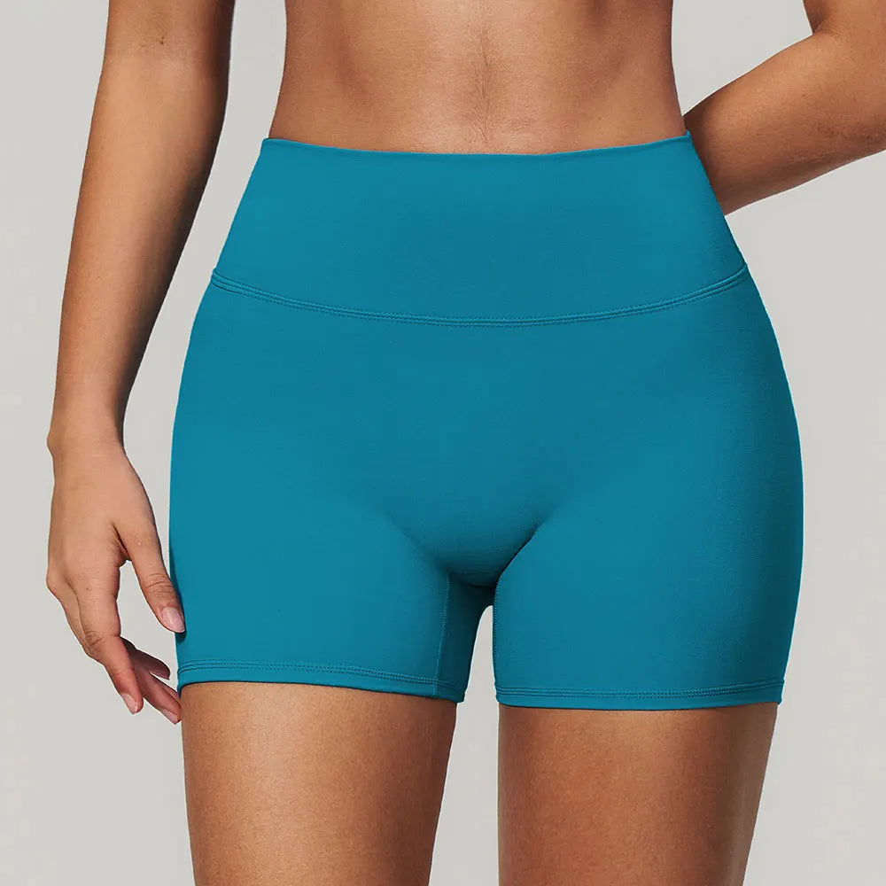 Sage High-Waist Cycling Shorts