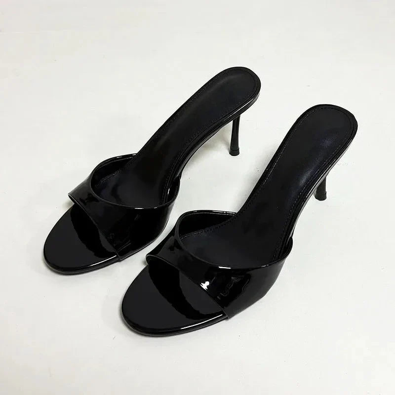 Ava Thin Strap Round-Toe Sandals