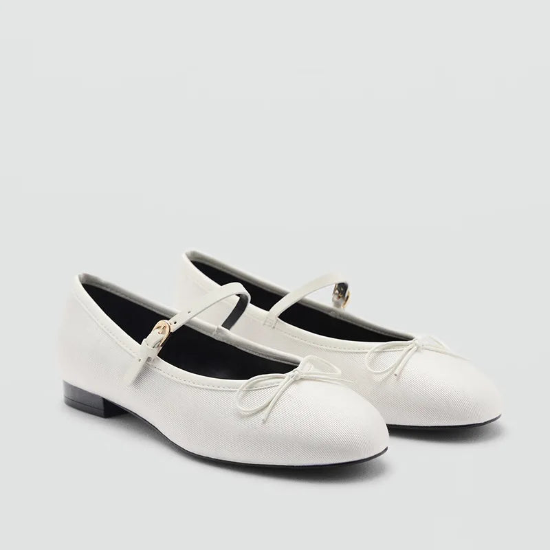 Zephyra T-Strap Ballet Flats