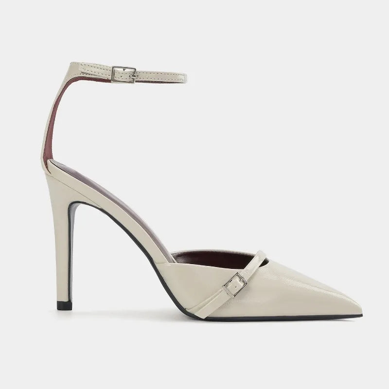 Aina Patent Pointed Stilettos