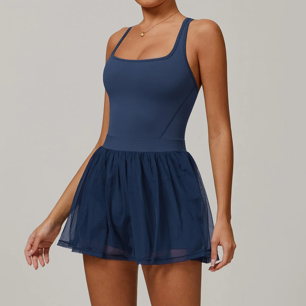 Pistachio Skirted Sport Bodysuit