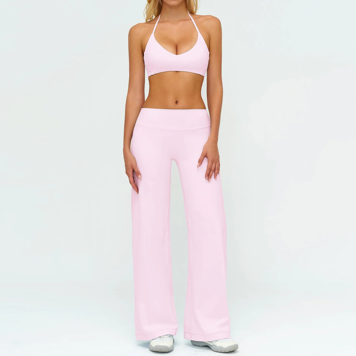 Hazel Halter Top and Wide-Leg Set