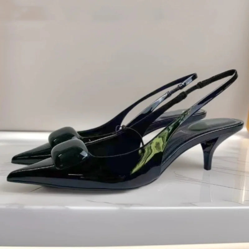 Ivy Pointed Heeled Sandals