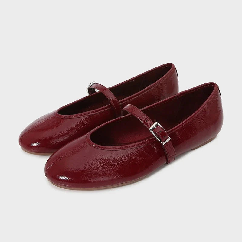 Luna Retro Mary Jane Flats