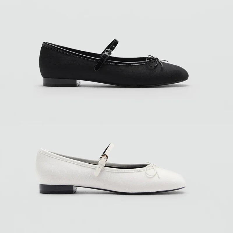 Zephyra T-Strap Ballet Flats