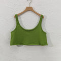 Amber Cropped Cotton Camisole