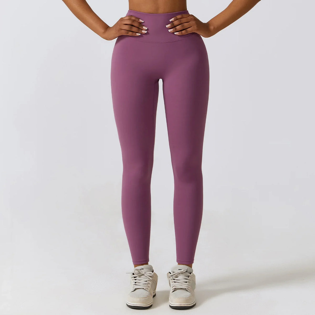 Charcoal High-Waist Training Leggings