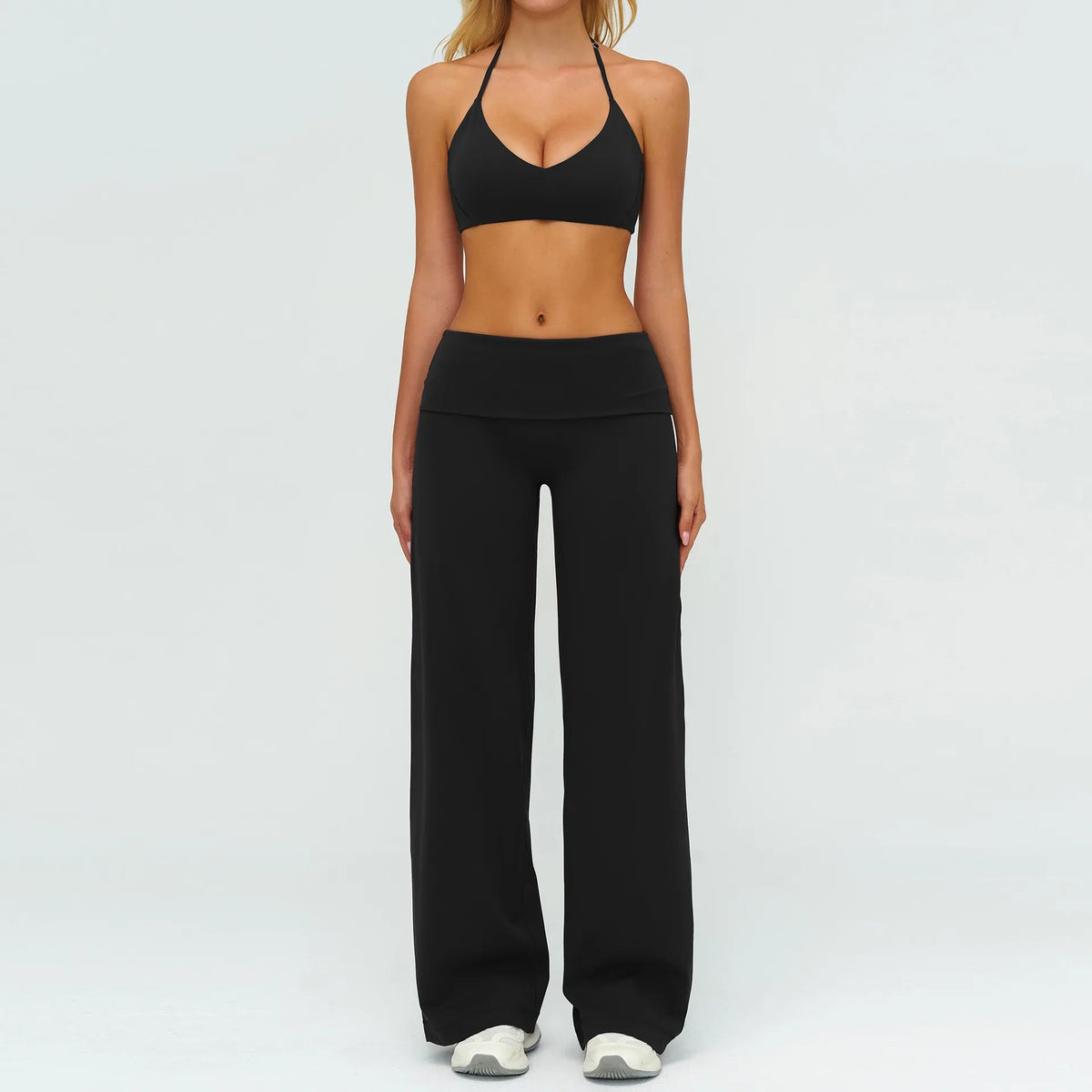 Hazel Halter Top and Wide-Leg Set