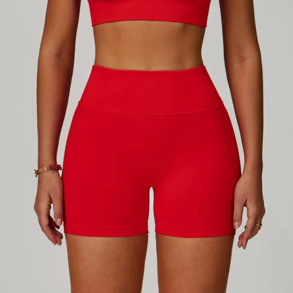 Coralie Breathable High-Waist Shorts