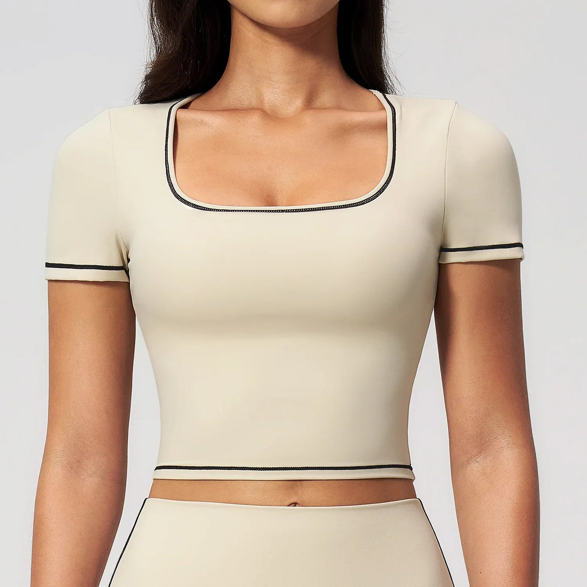Terracotta Short Sleeve Sport Top