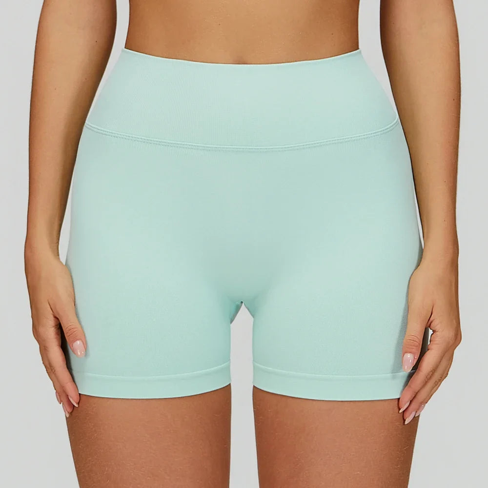 Coralie Breathable High-Waist Shorts