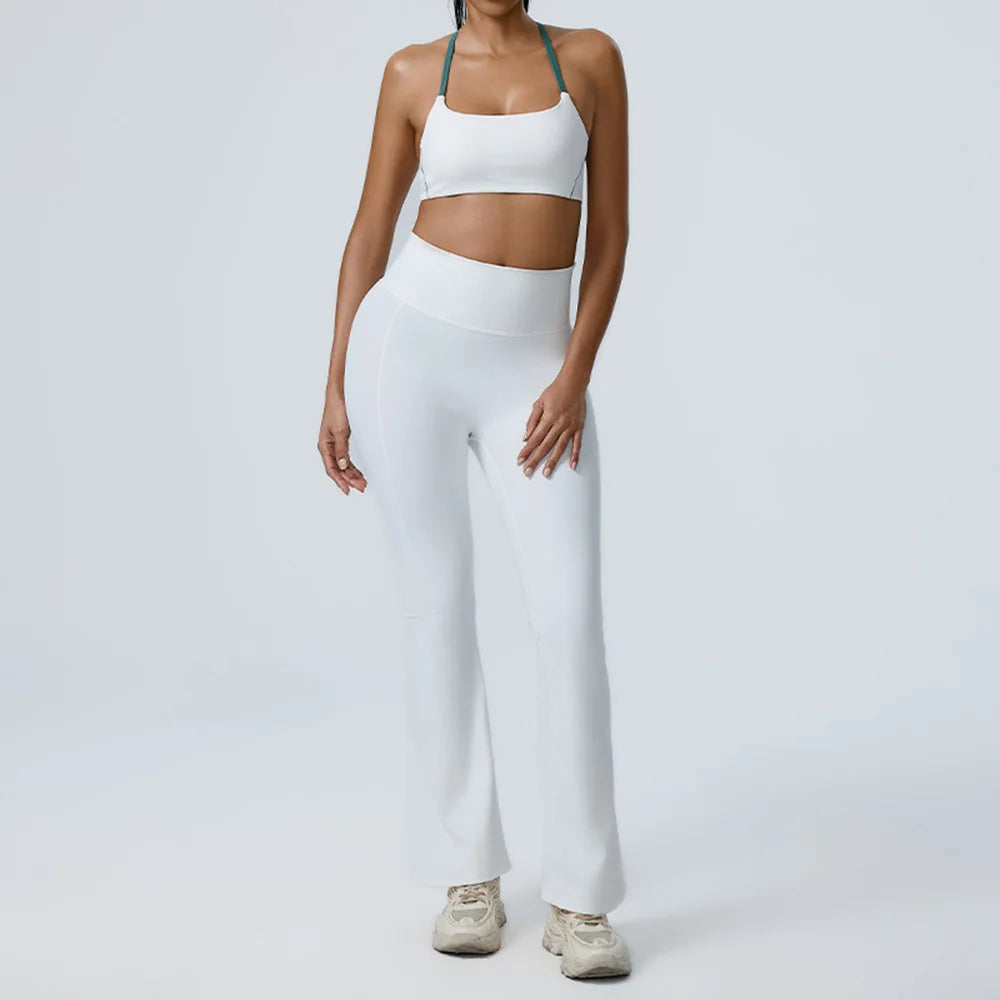Azure Bra and Bottoms Sport Set