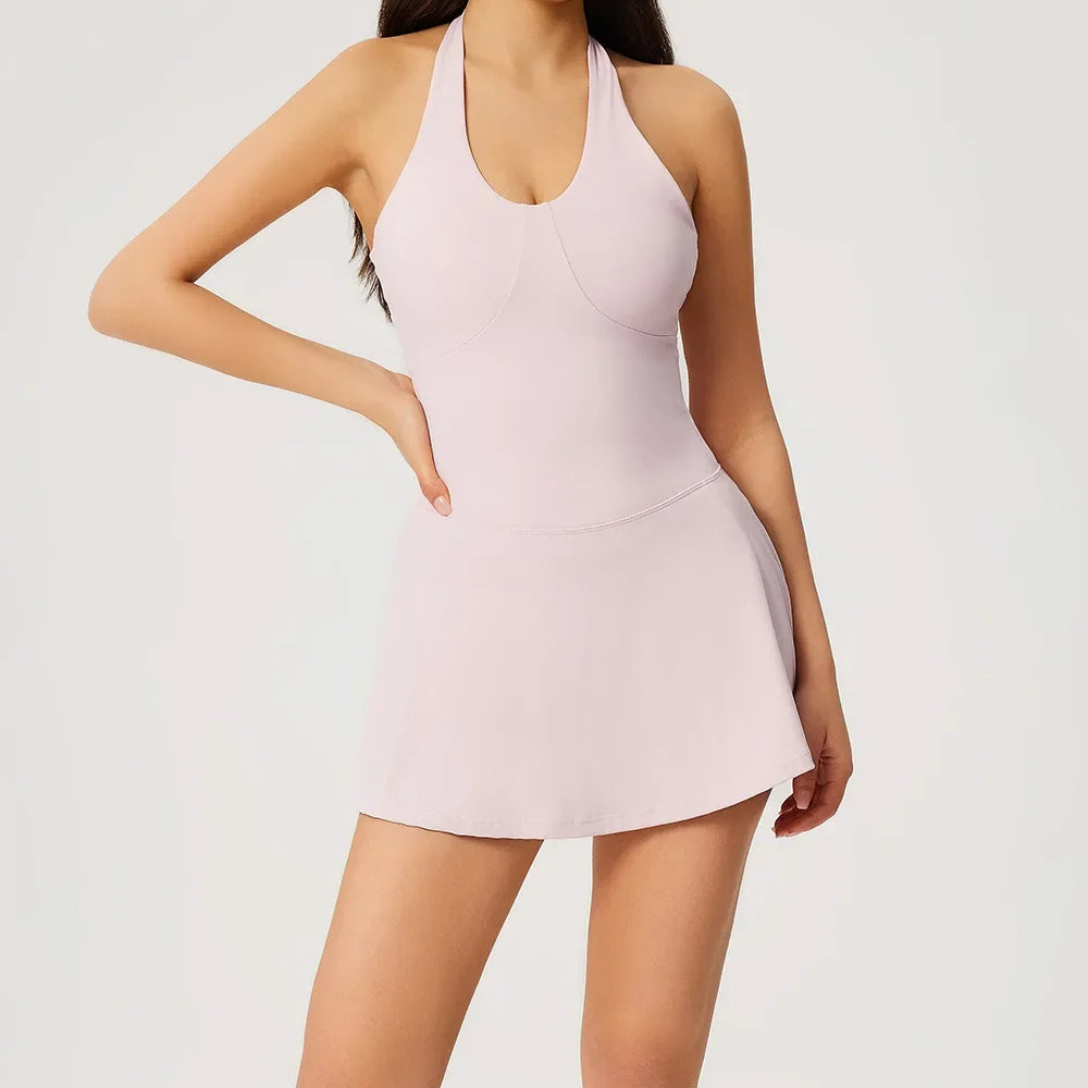 Emerald Skirted Sport Jumpsuit