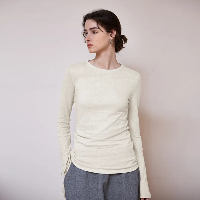 Quartz Asymmetric Knit Top