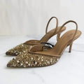 Liberty Embellished Pearl Heels