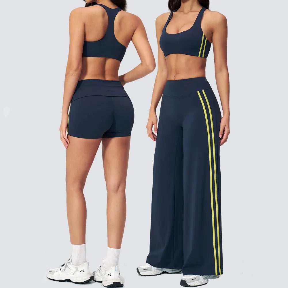 Espresso Capri and Leggings Sport Set